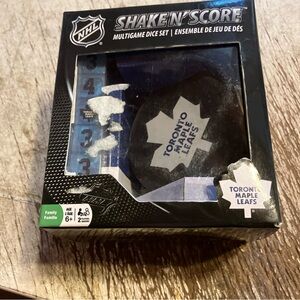 NHL Toronto Maple Leafs Dice Game - Blue and White